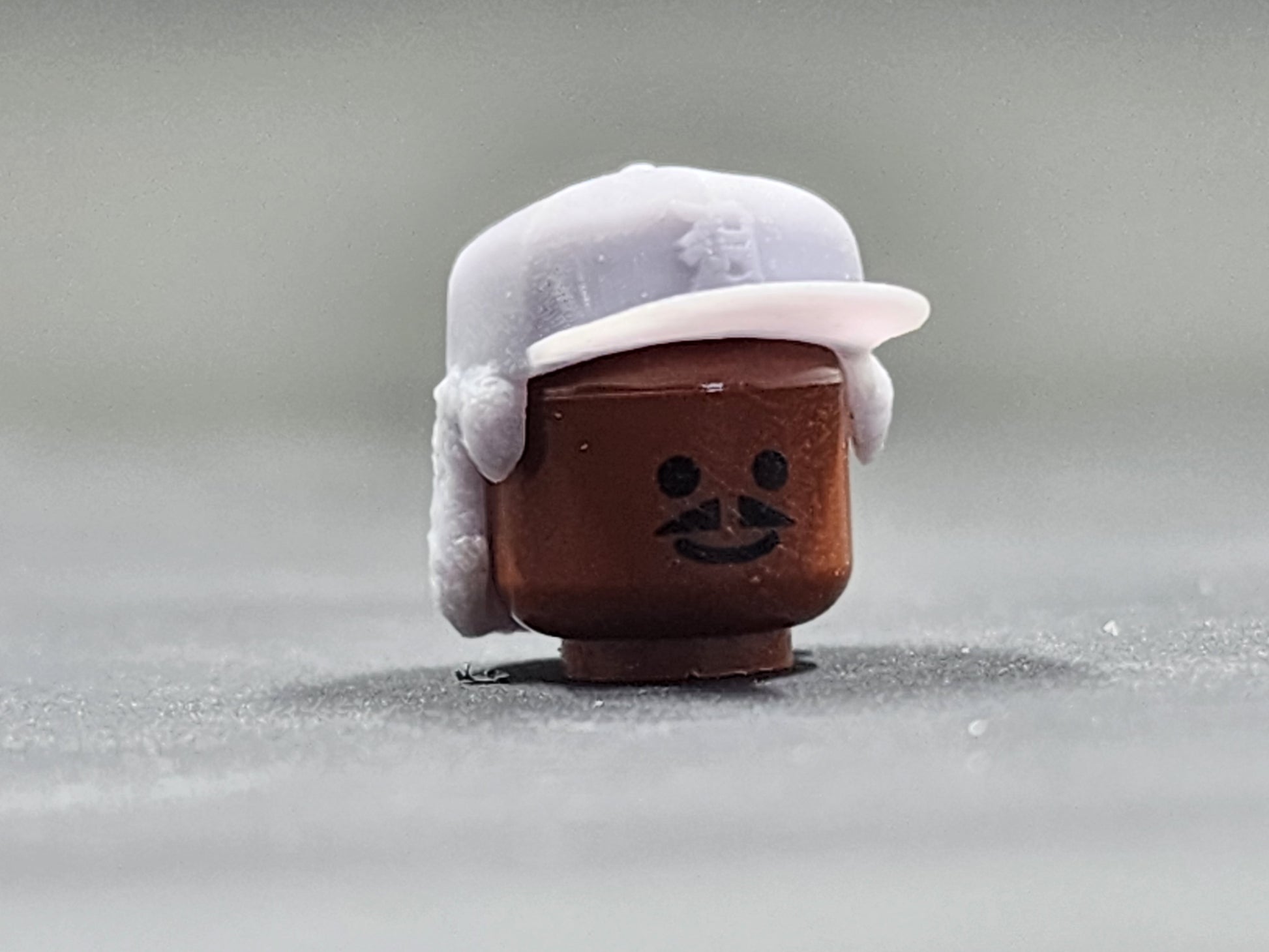 Jheri curl and Hat Combo 3D Printed Part