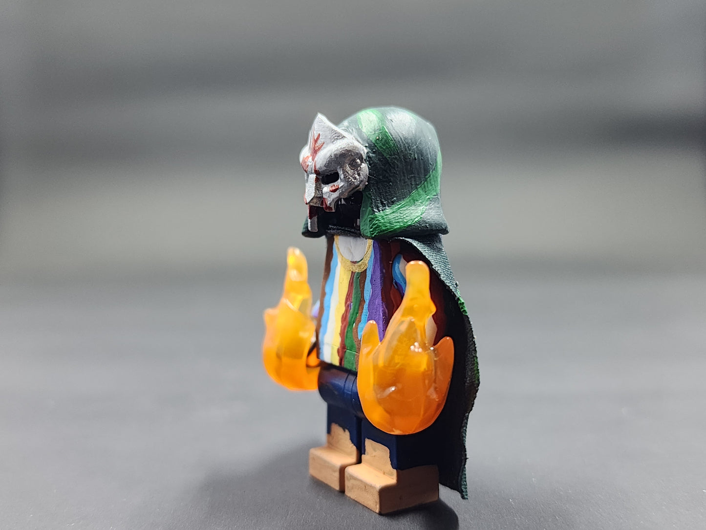 Metal Face Villain WestsideDOOM Minifigure (1 of 1)