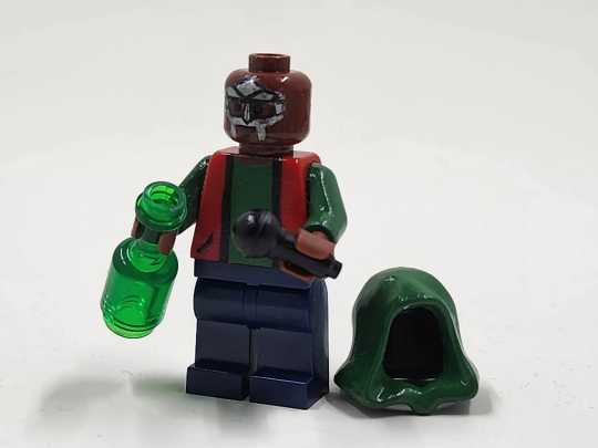 Metal Face Villain Classic Minifigure MM.. FOOD/Operation: Doomsday