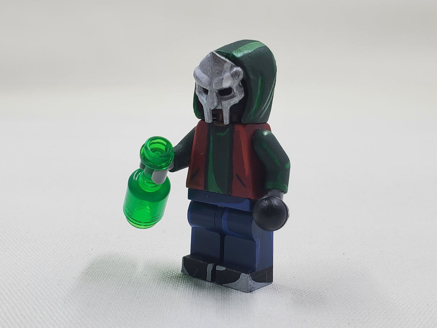 Metal Face Villain Minifigure (MM.. FOOD) With Card Backing