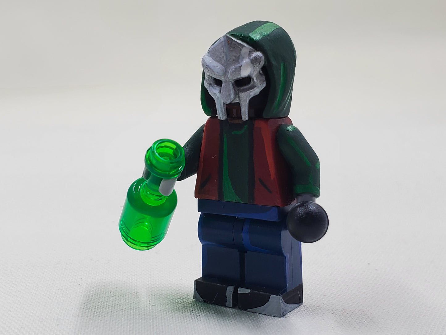 Metal Face Villain Minifigure (MM.. FOOD) With Card Backing