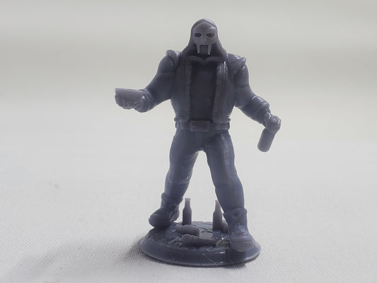 Metal Face Villain (MM..FOOD) Table Top Miniature (UNPAINTED)