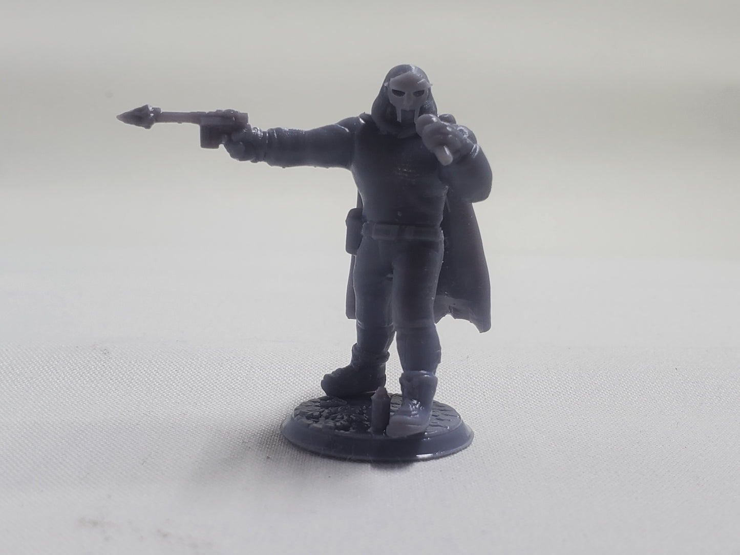 Metal Face Villain (Operation Doomsday) Table Top Miniature (UNPAINTED)