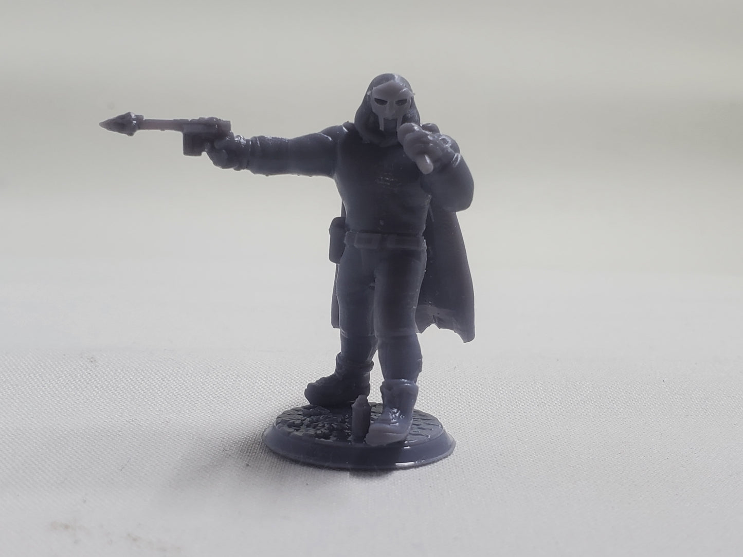 Metal Face Villain (Operation Doomsday) Table Top Miniature (UNPAINTED)