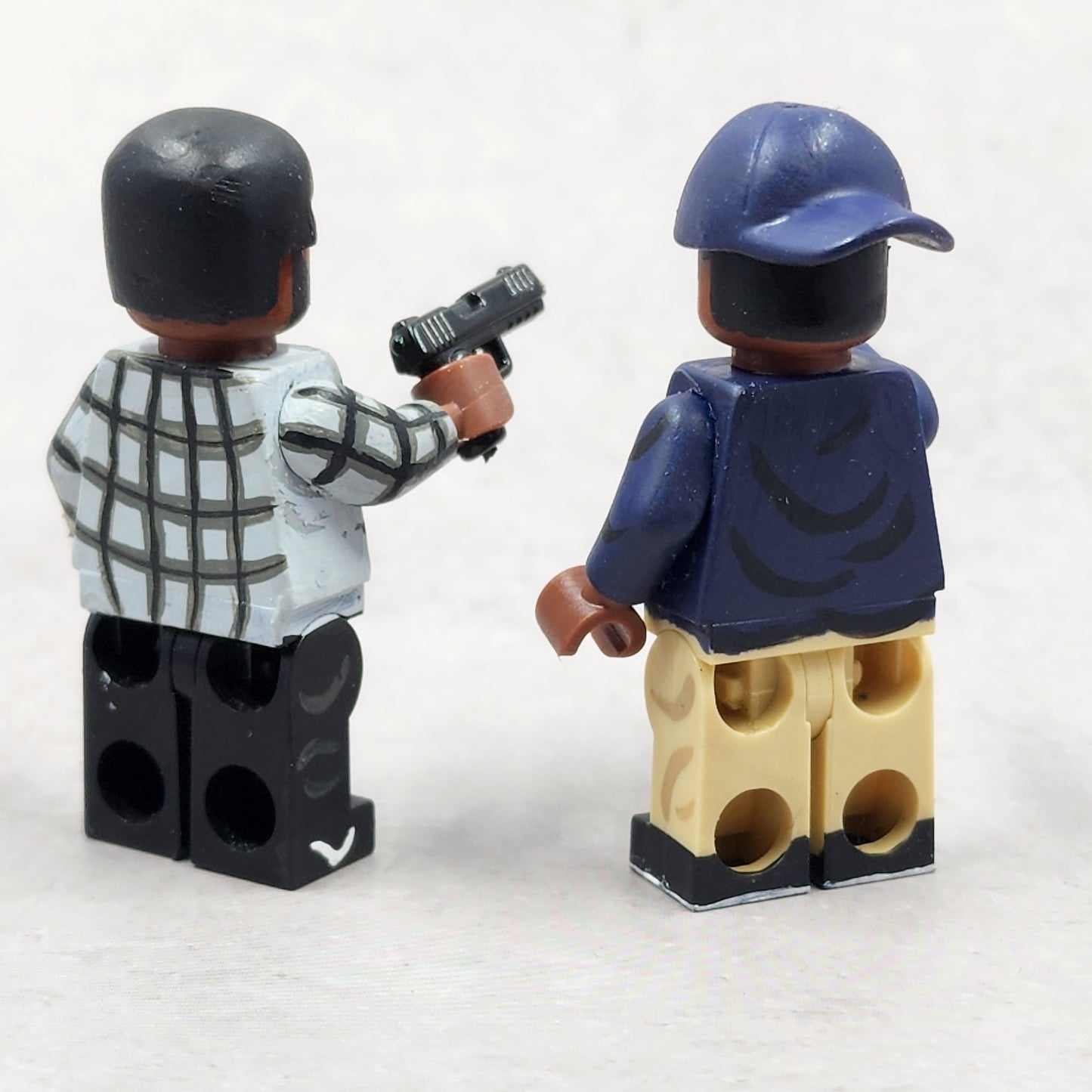 Craig and Smokey from Friday Minifigures (Ice Cube and Chris Tucker)