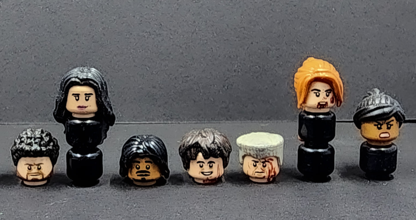 SCREAM Ghost Face Killers (Collectible Minifigure Heads ONLY) Series 1