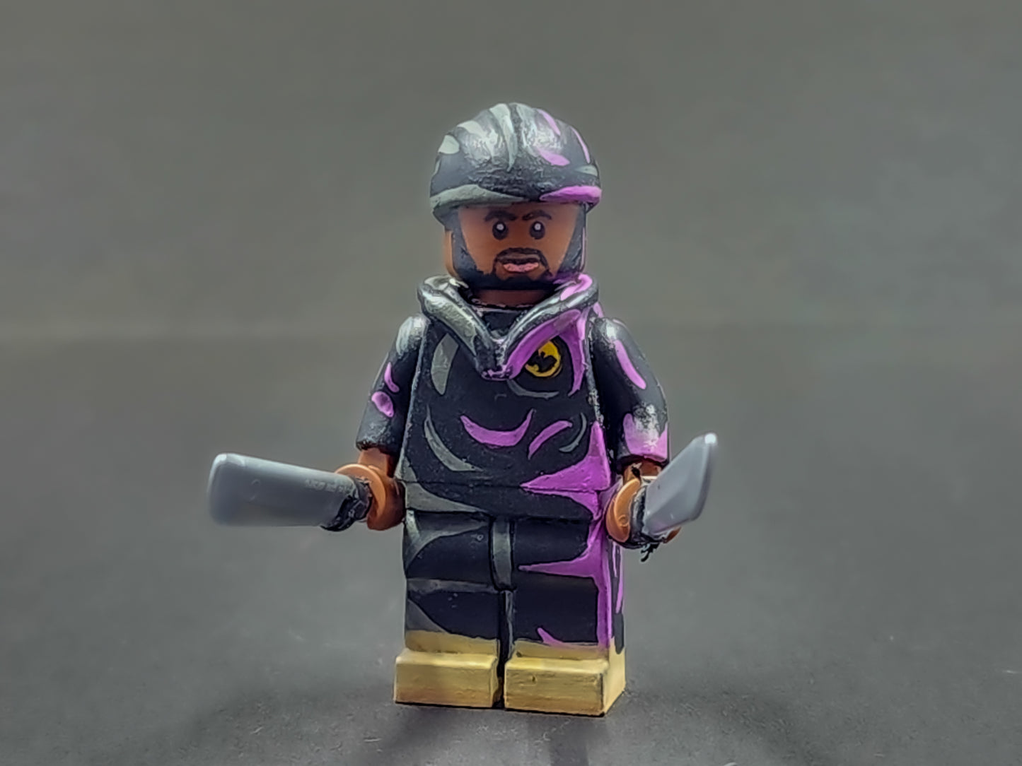 Masta Killa from Wu-Tang Clan Minifigure With Cassette Display Case