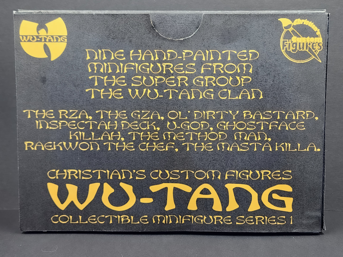 Wu-Tang Clan Nine Minifigure Box Set 1