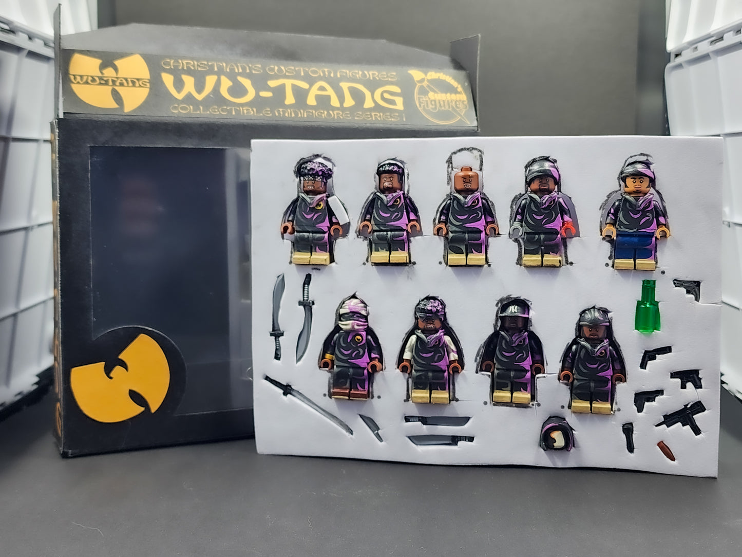 Wu-Tang Clan Nine Minifigure Box Set 1