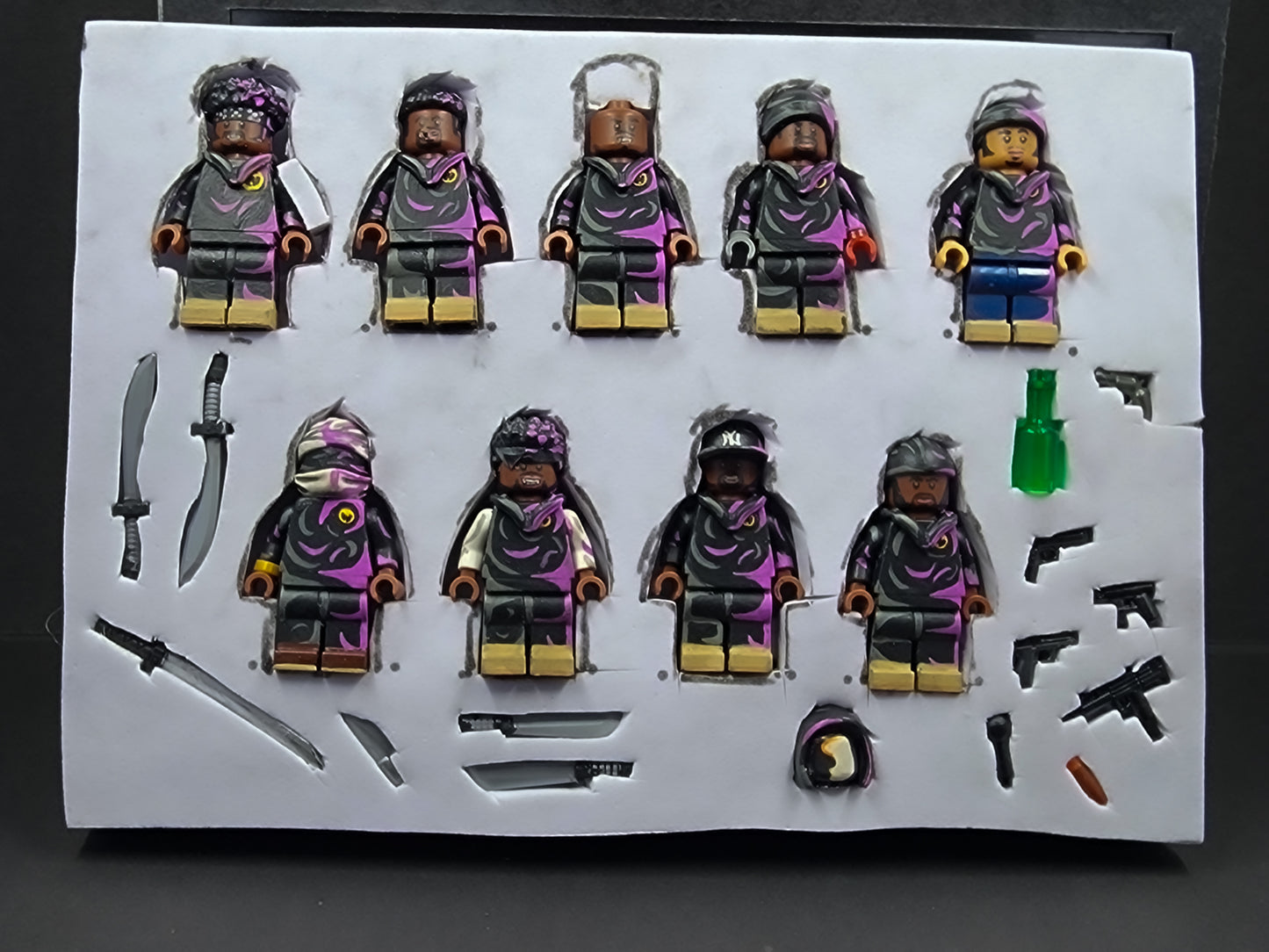 Wu-Tang Clan Nine Minifigure Box Set 1