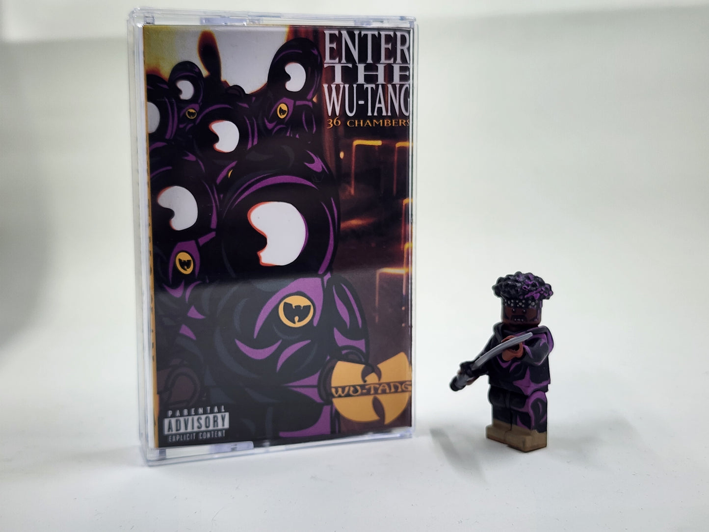 The RZA from Wu-Tang Clan Minifigure With Cassette Display Case