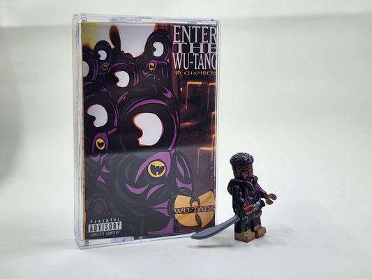 The GZA from Wu-Tang Clan Minifigure With Cassette Display Case