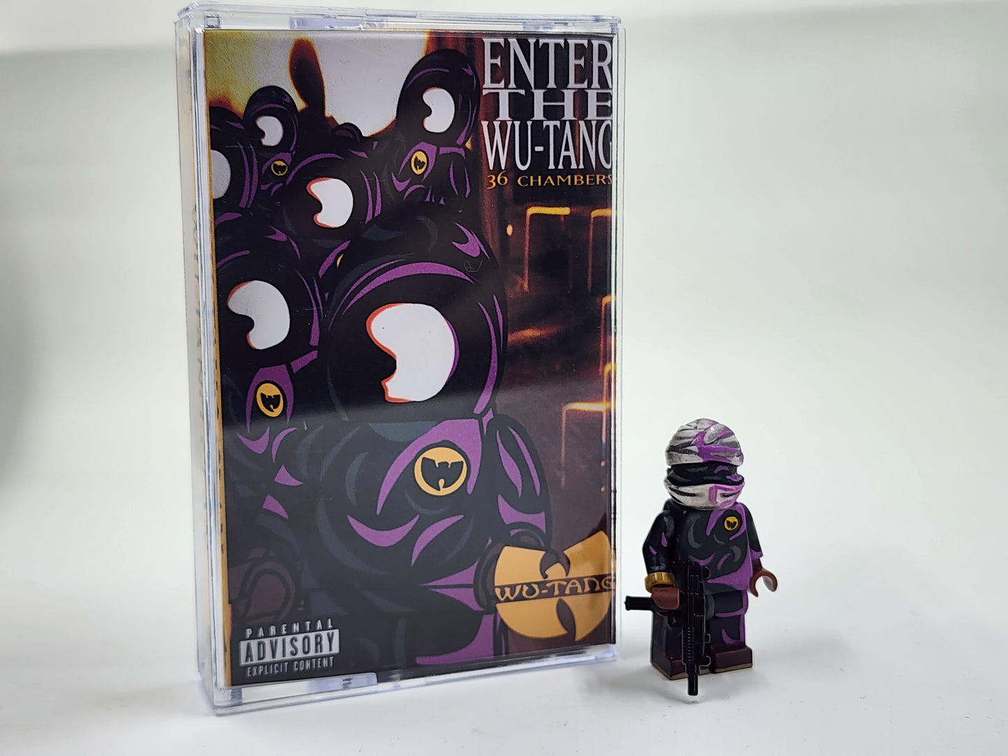 Ghostface Killah from Wu-Tang Clan Minifigure With Cassette Display Case