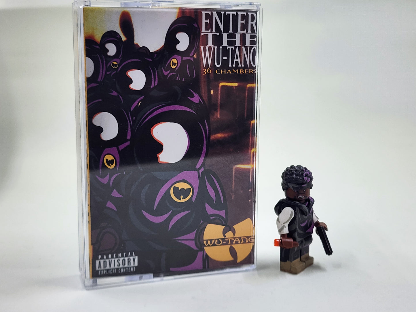 Method Man from Wu-Tang Clan Minifigure With Cassette Tape Packaging