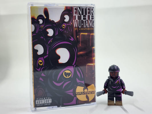 Masta Killa from Wu-Tang Clan Minifigure With Cassette Display Case