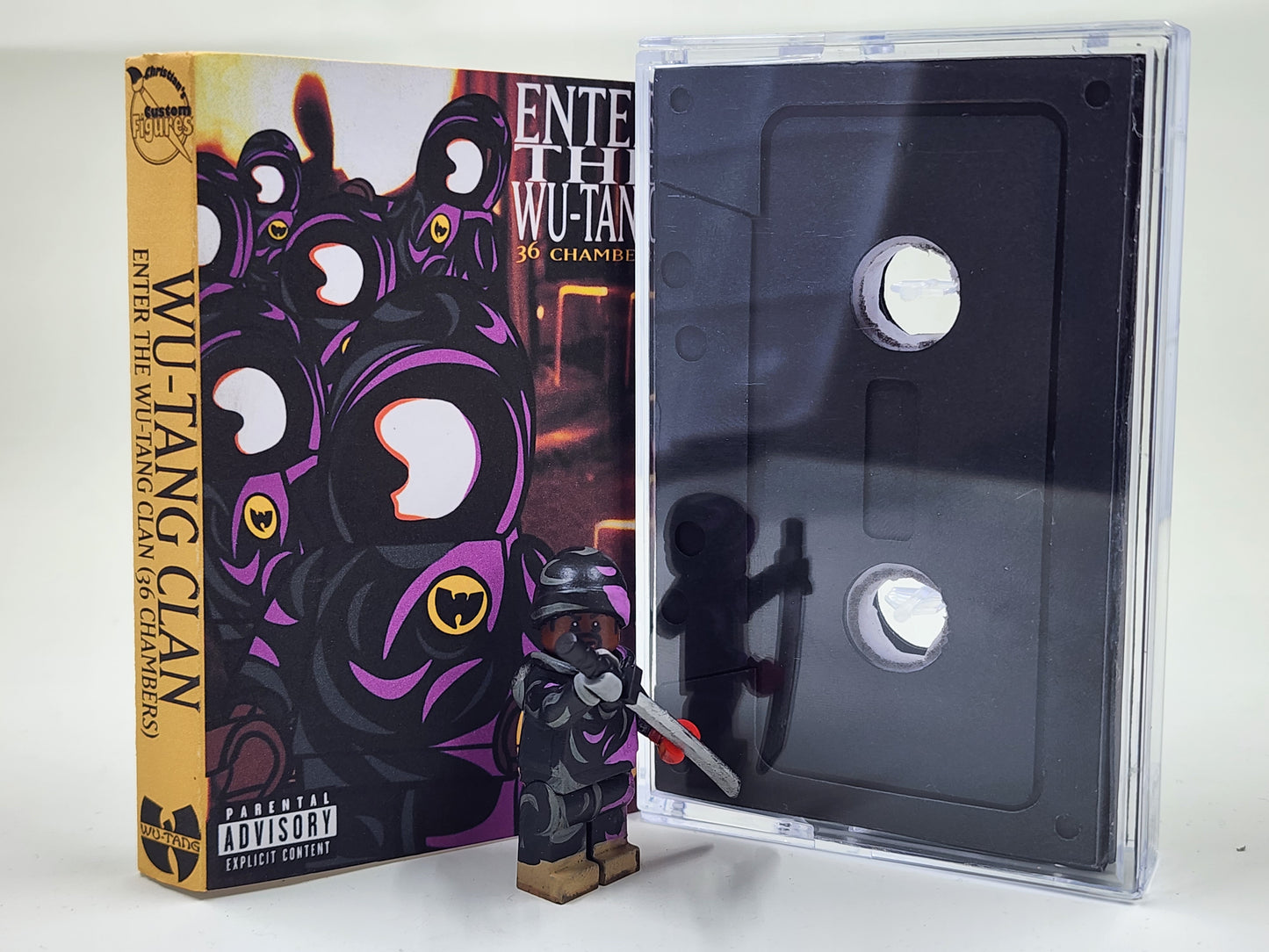 Inspectah Deck from Wu-Tang Clan Minifigure With Cassette Display Case