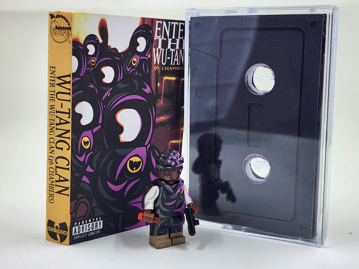 Method Man from Wu-Tang Clan Minifigure With Cassette Tape Packaging