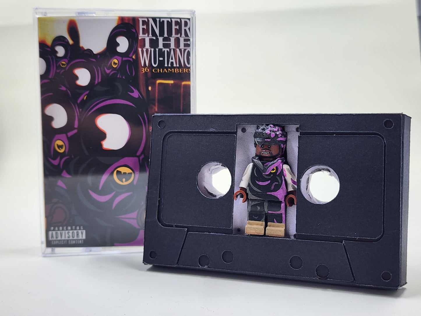 Method Man from Wu-Tang Clan Minifigure With Cassette Tape Packaging