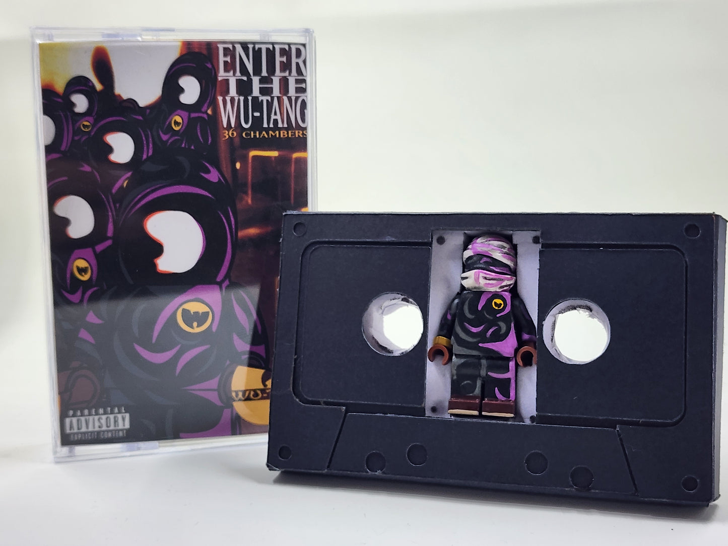 Ghostface Killah from Wu-Tang Clan Minifigure With Cassette Display Case