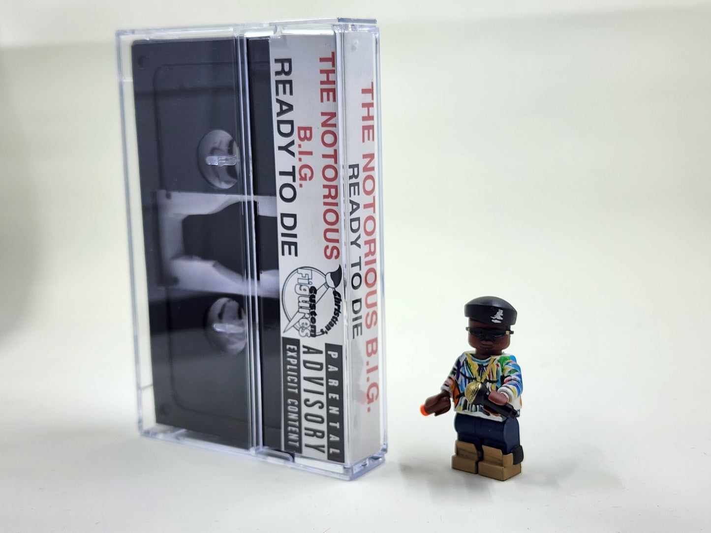 The Notorious B.I.G. Minifigure With Cassette Display Case (Ready To Die)