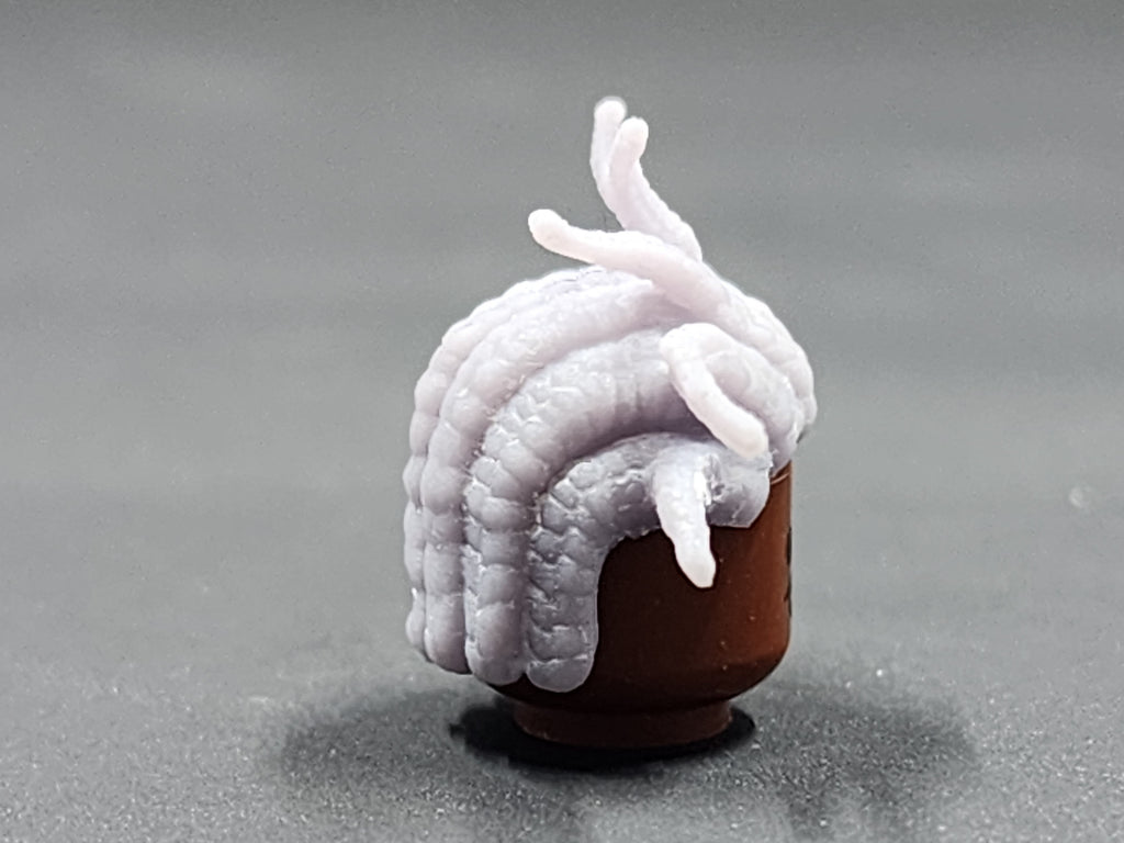 Cornrows Pointed Up 3D Printed Part