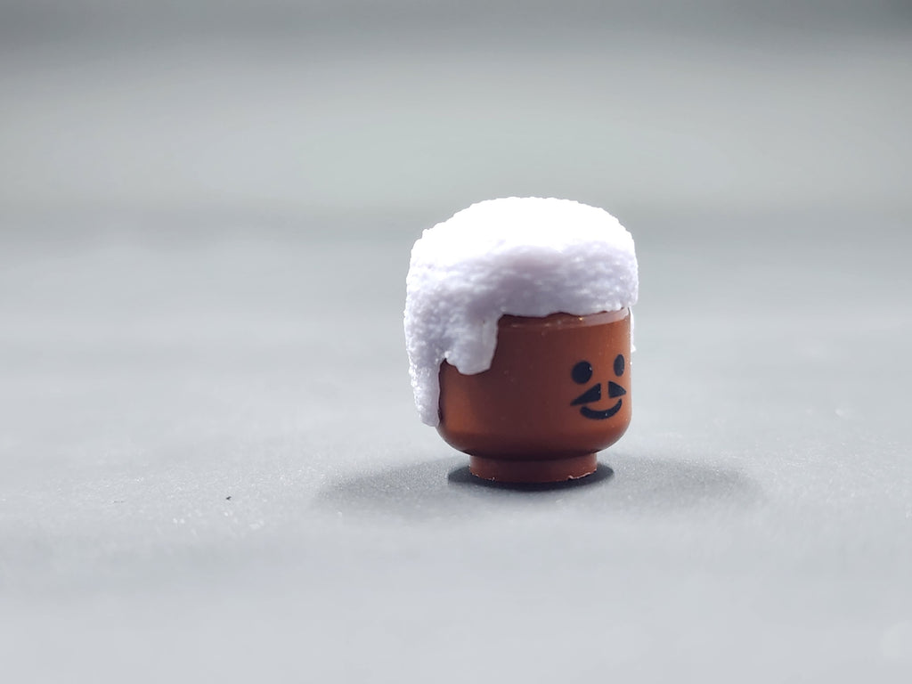 Curly Hair 3D Printed Part