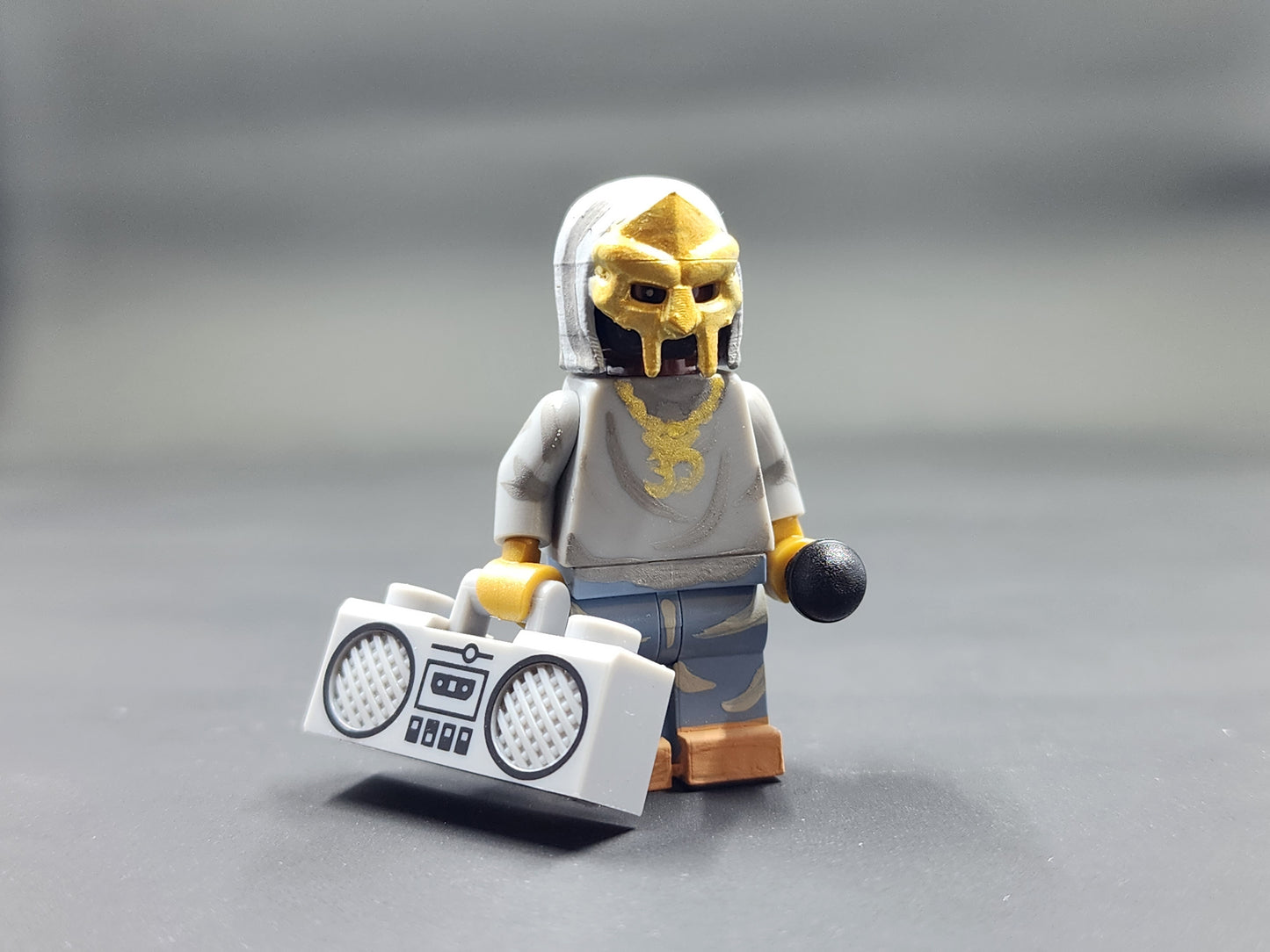 Metal Face Villain NehruvianDOOM Minifigure