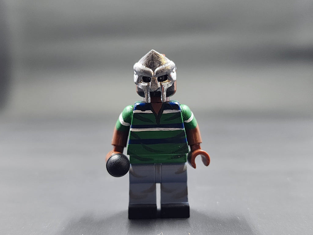 Metal Face Villain DangerDOOM Minfigure with Packaging