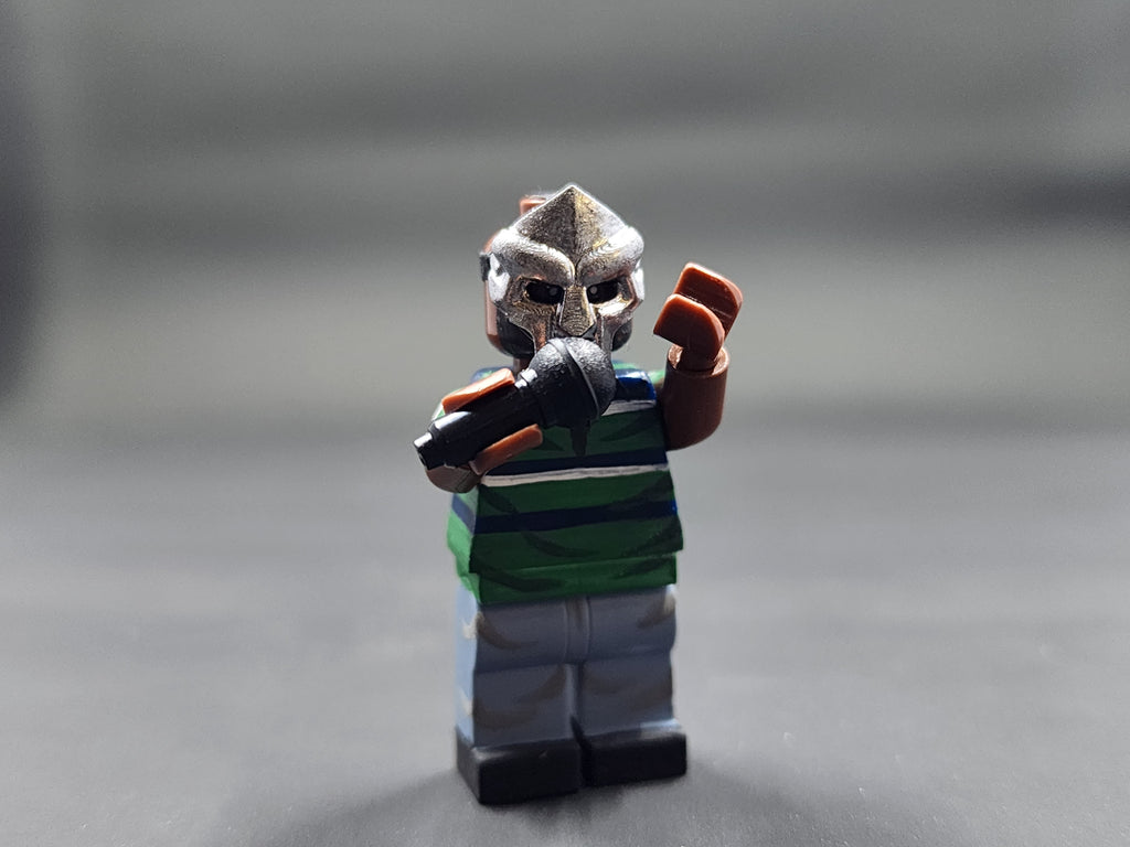 Metal Face Villain DangerDOOM Minfigure with Packaging