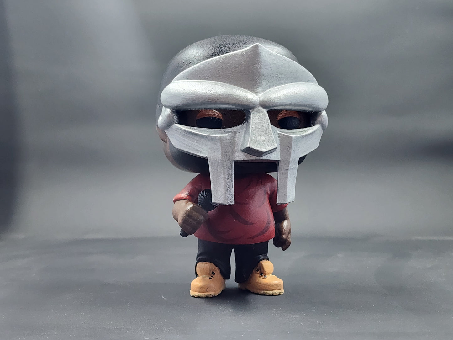 Metal Face Villain Madvillainy Hand-made 1 of 1 Pop Figure