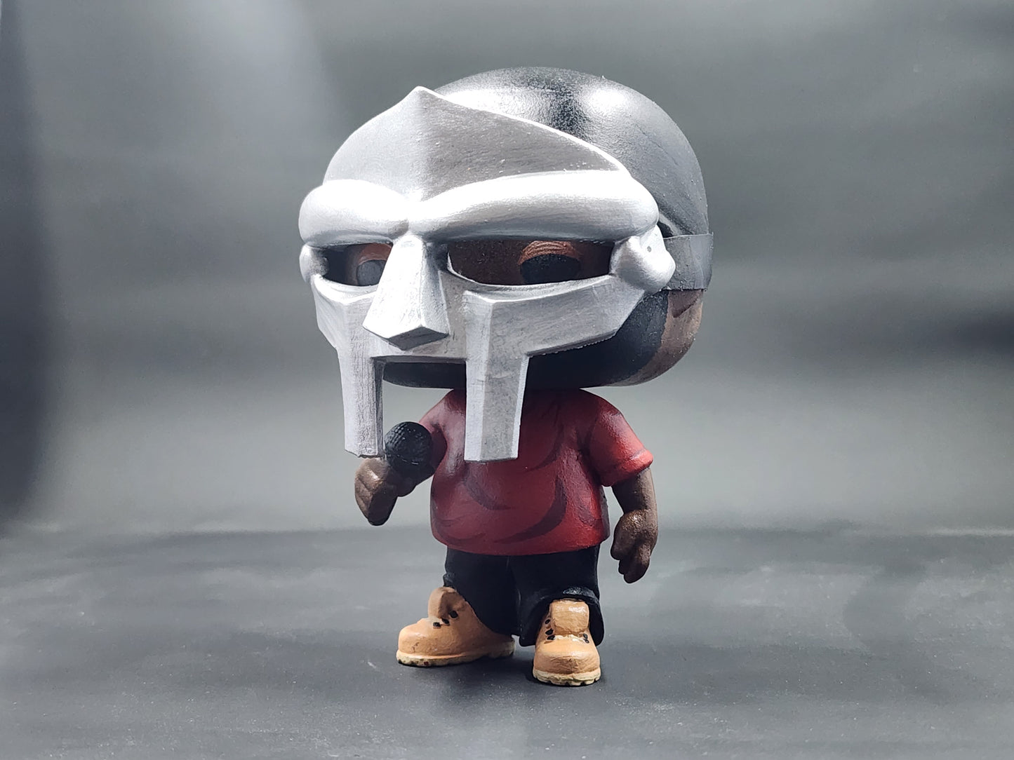 Metal Face Villain Madvillainy Hand-made 1 of 1 Pop Figure