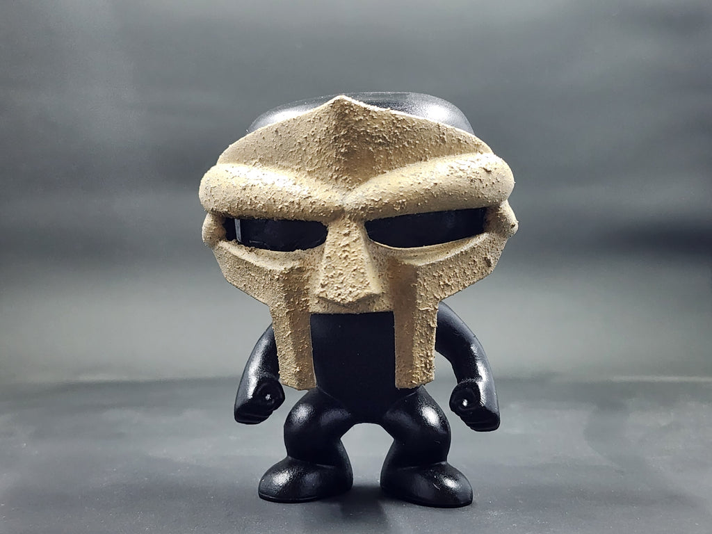 Metal Face Villain Born Like This Hand-made 1 of 1 Pop Figure