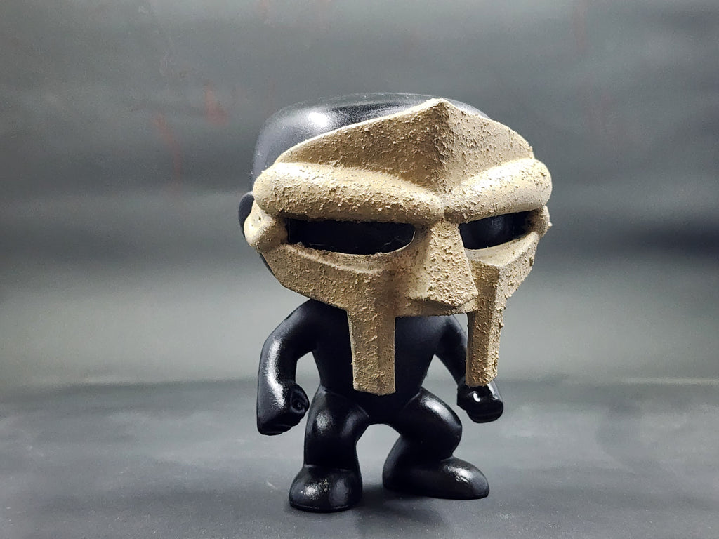 Metal Face Villain Born Like This Hand-made 1 of 1 Pop Figure