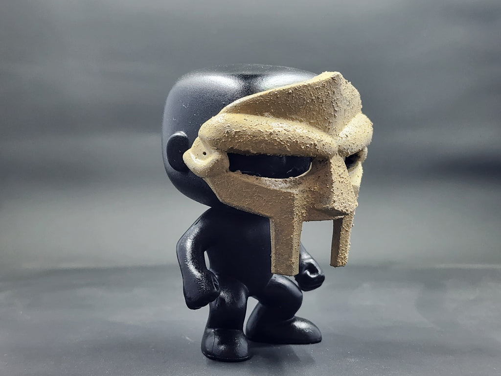 Metal Face Villain Born Like This Hand-made 1 of 1 Pop Figure