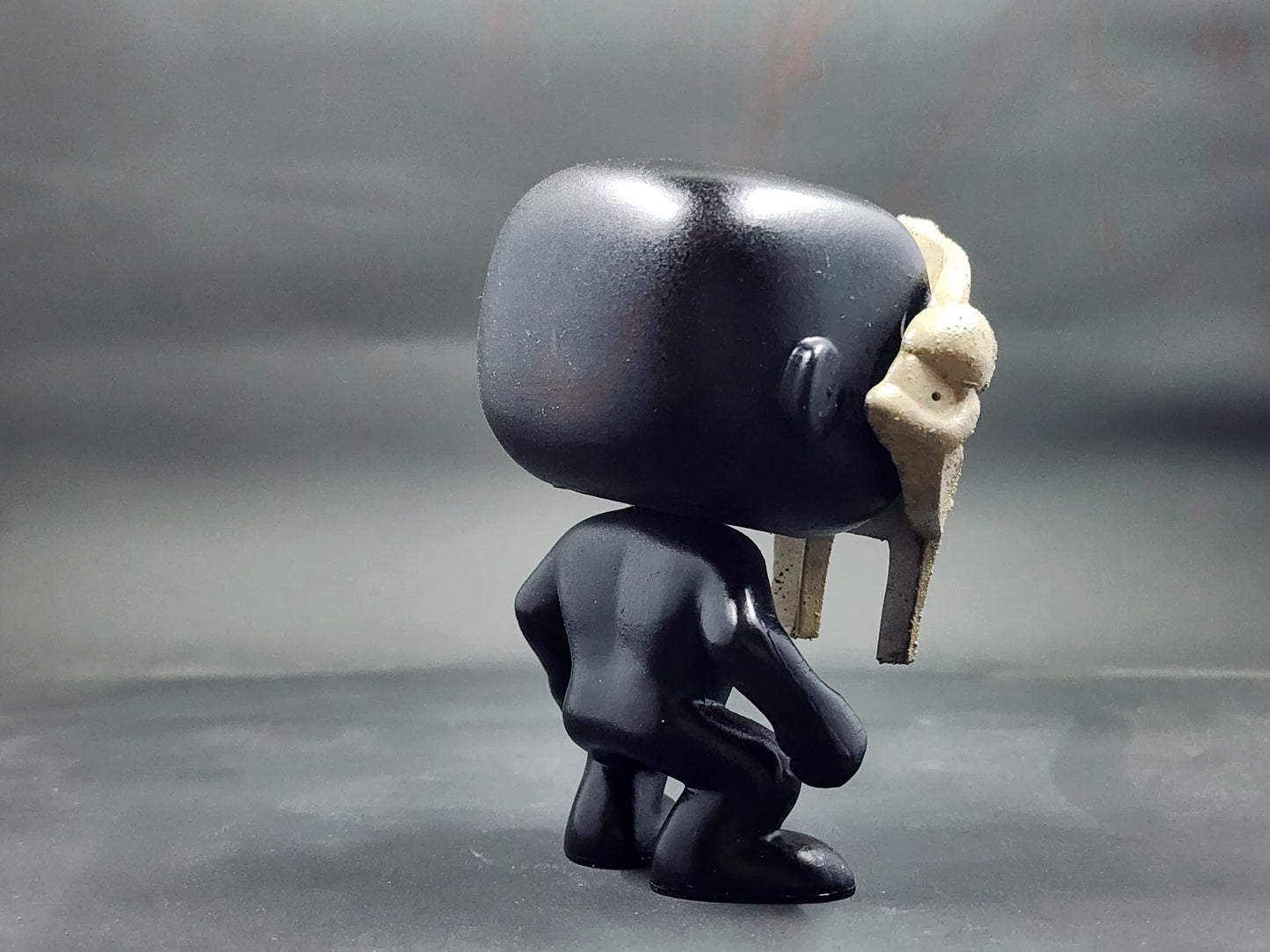 Metal Face Villain Born Like This Hand-made 1 of 1 Pop Figure