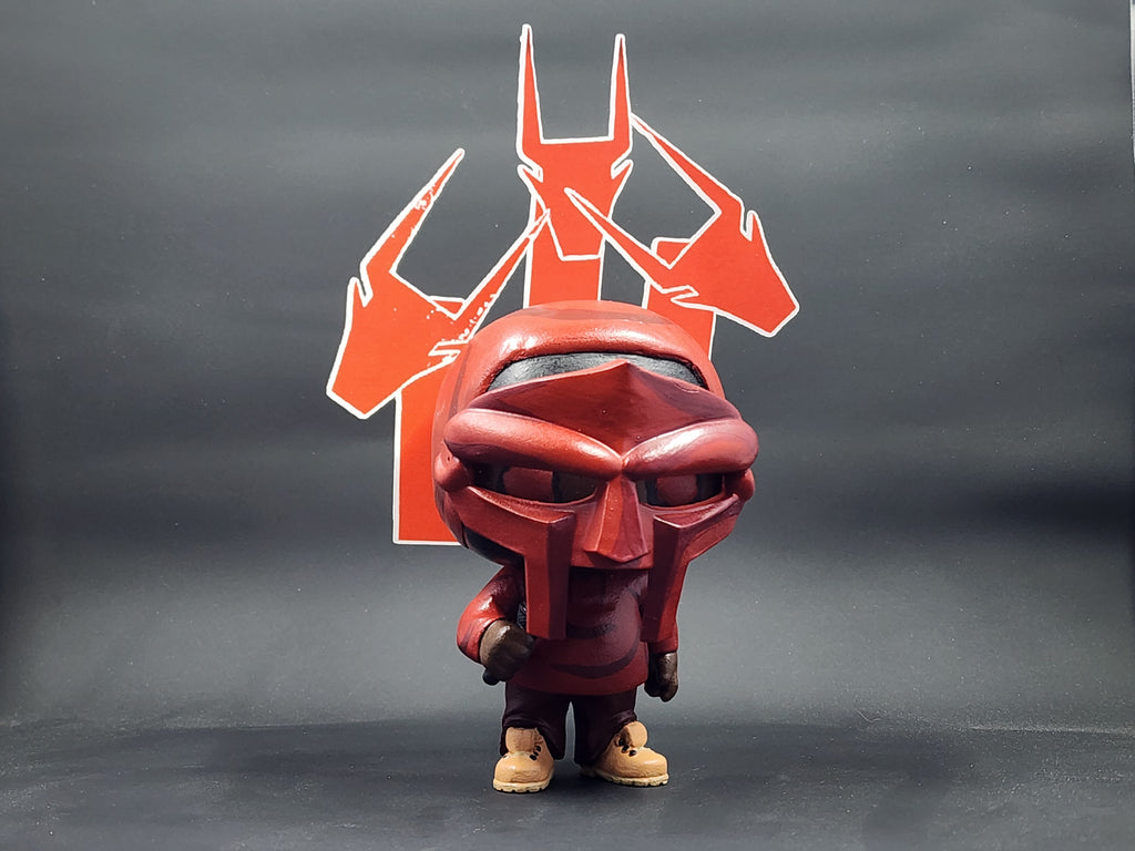 Metal Face Villain King Geedorah Hand-made 1 of 1 Pop Figure
