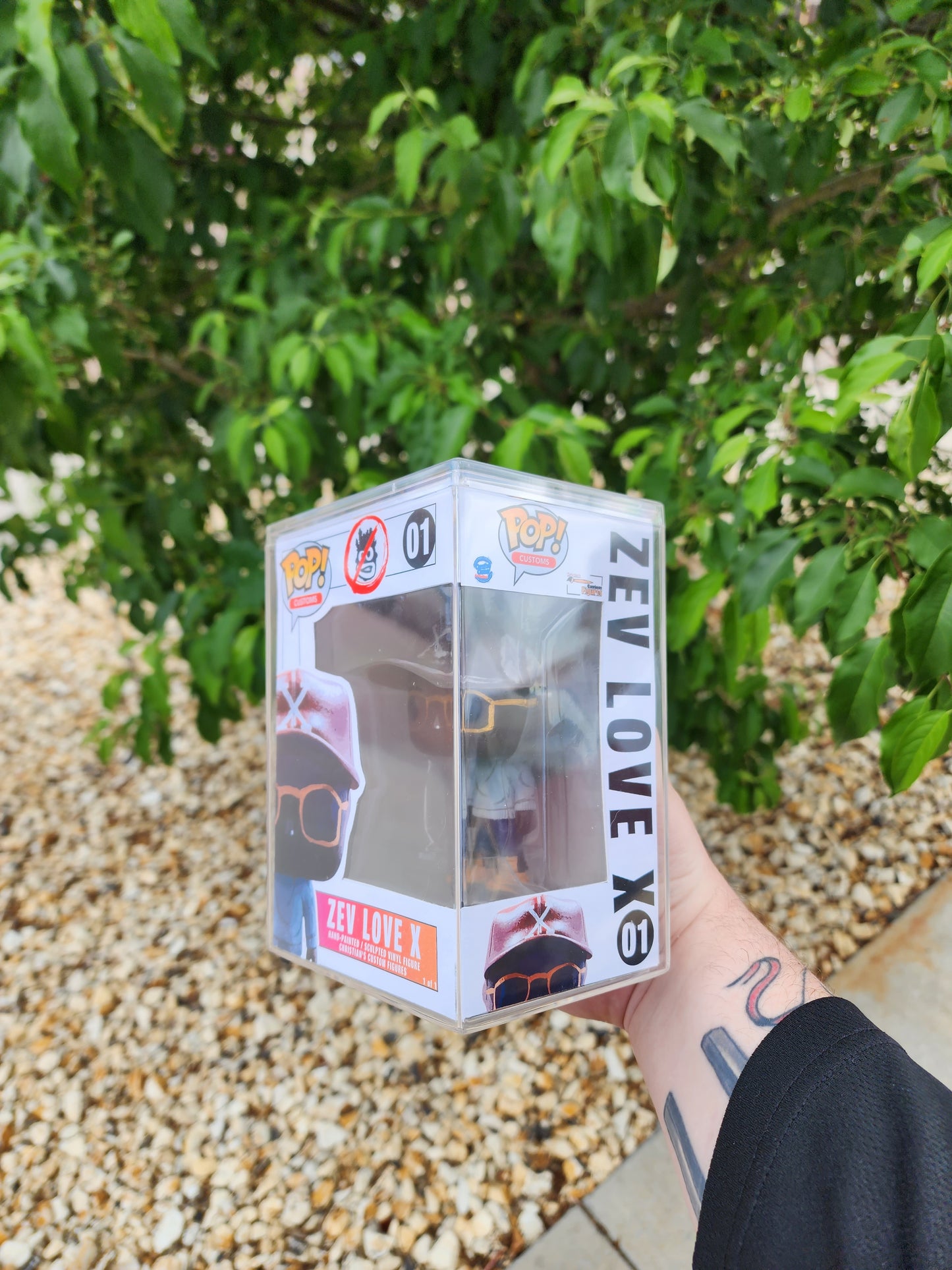 Zev Love X Hand-made 1 of 1 Pop Figure