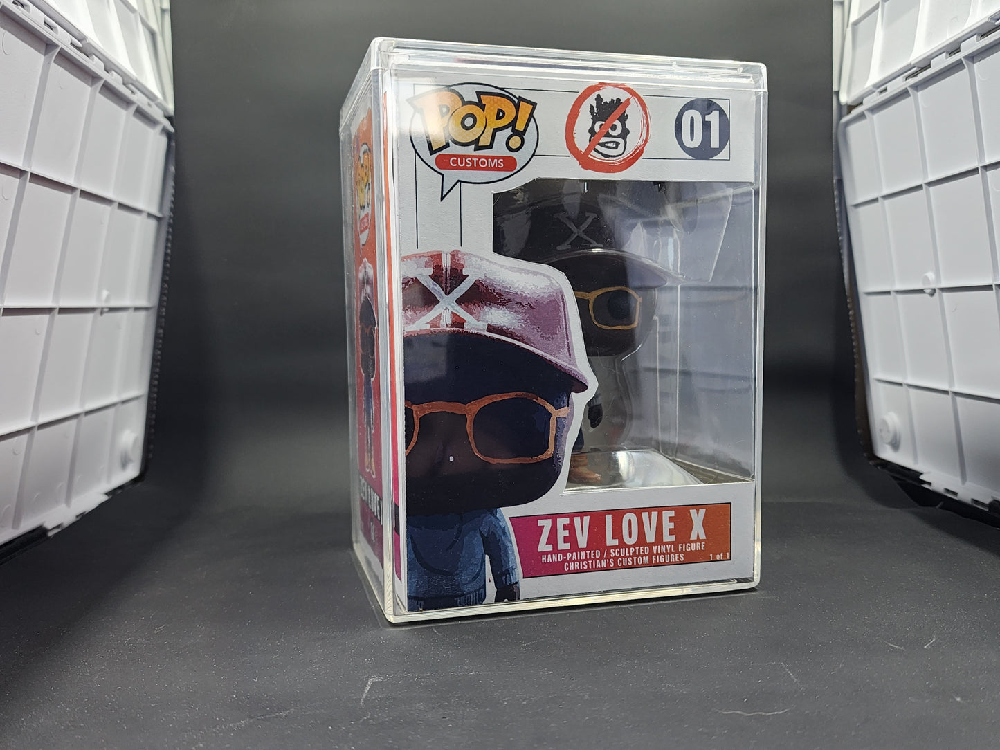 Zev Love X Hand-made 1 of 1 Pop Figure