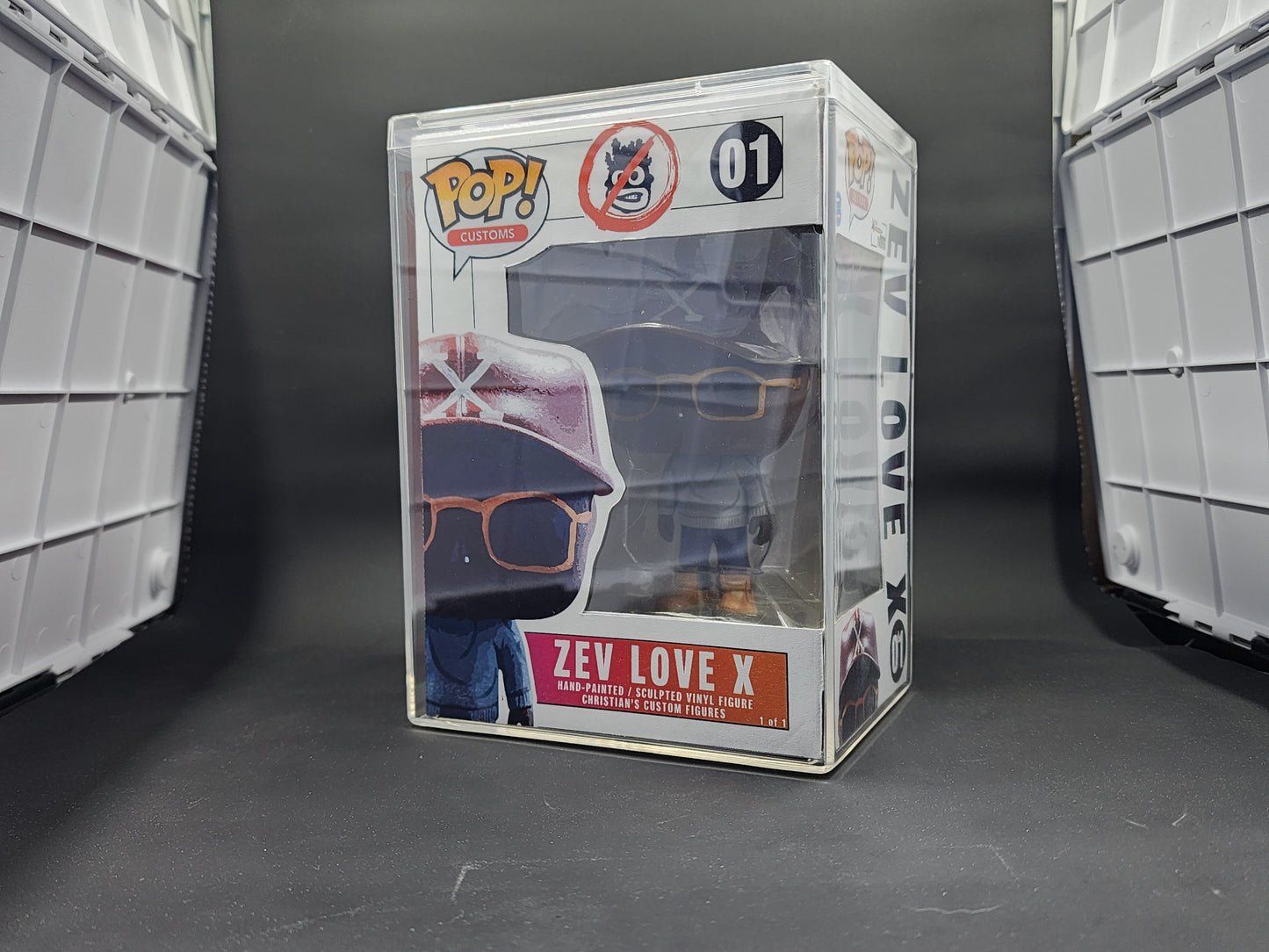 Zev Love X Hand-made 1 of 1 Pop Figure