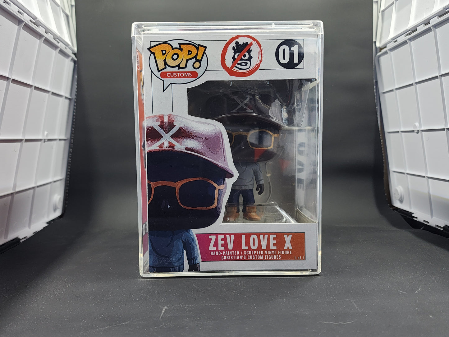 Zev Love X Hand-made 1 of 1 Pop Figure