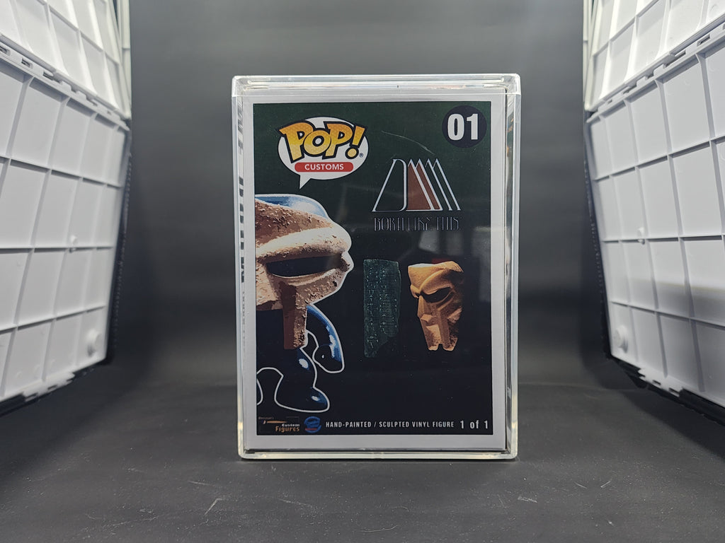 Metal Face Villain Born Like This Hand-made 1 of 1 Pop Figure