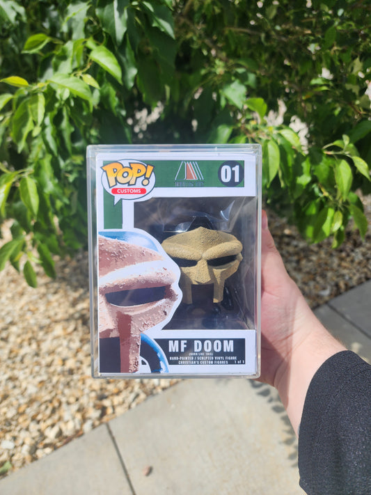 Metal Face Villain Born Like This Hand-made 1 of 1 Pop Figure