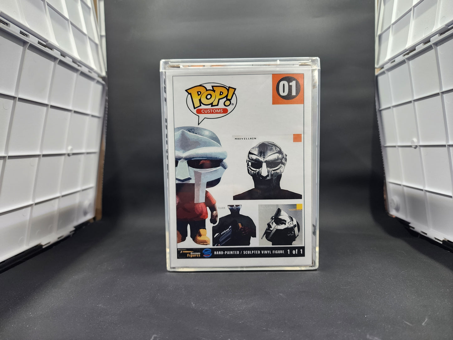 Metal Face Villain Madvillainy Hand-made 1 of 1 Pop Figure