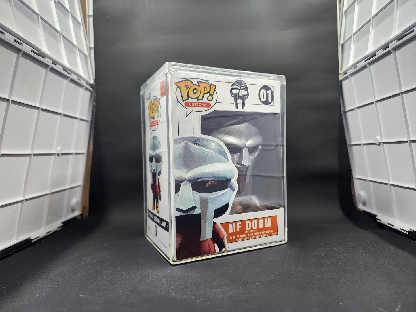 Metal Face Villain Madvillainy Hand-made 1 of 1 Pop Figure