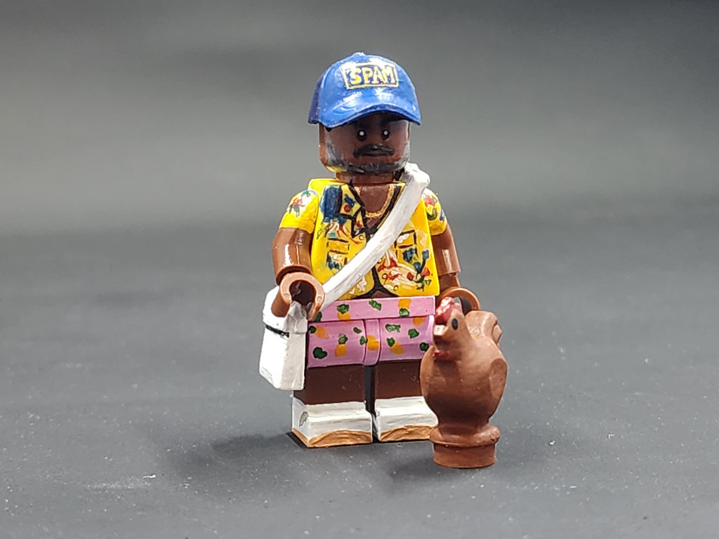 Donald Glover Bando Stone And The New World Minifigure w/ Card Packaging