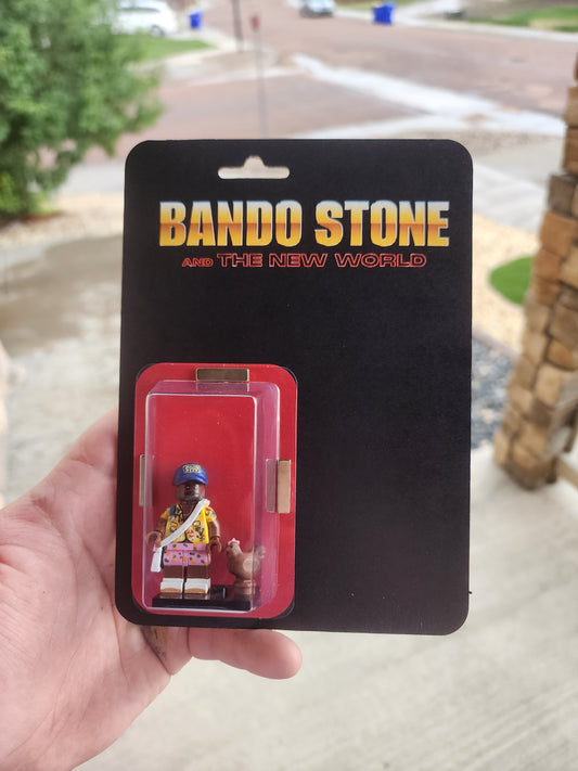 Donald Glover Bando Stone And The New World Minifigure w/ Card Packaging