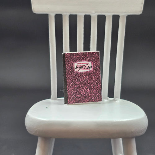 1/12th Scale Notebooks for Action Figures