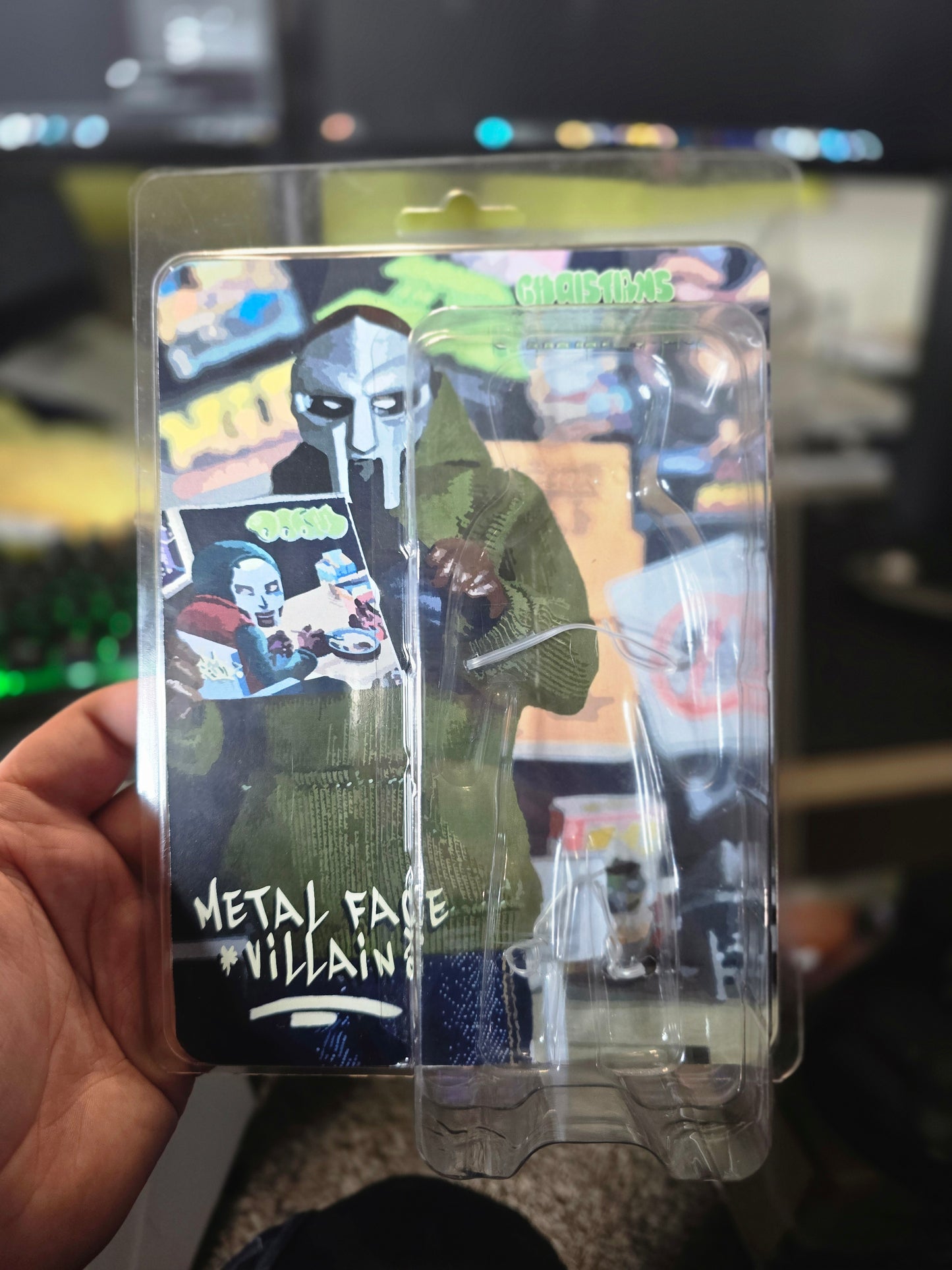 Metal Face Villain 1/12th Scale Action Figure W/ Packaging 3rd Edition