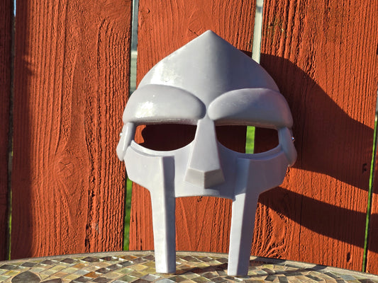 Metal Face Villain Mask with No Headgear *Unpainted*