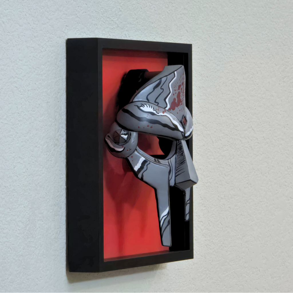 WestsideDOOM Metal Face Villain Mask 1 of 1 Display and Wearable Mask